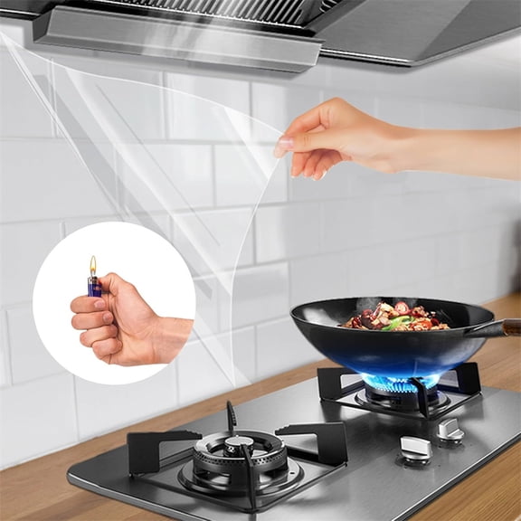 Clear Contact Paper, NOGIS Protection for Kitchen Backsplash Tiles, Cabinets, Walls, and Shelves. Waterproof and Oil-Proof Peel and Paste Covering (23.6X78.7 Inches)