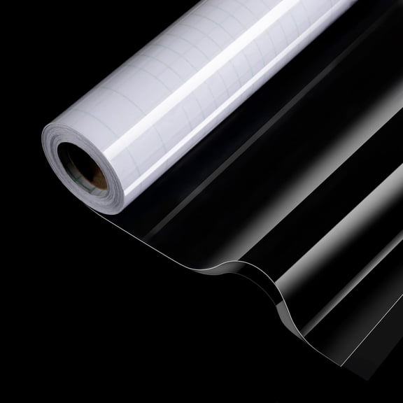 Clear Contact Paper, Self Adhesive Removable Vinyl Film Thickness Clear Wall Protector, Waterproof Wallpaper for Kitchen Backsplash Wall Covering Cabinet Shelf Drawer Liner