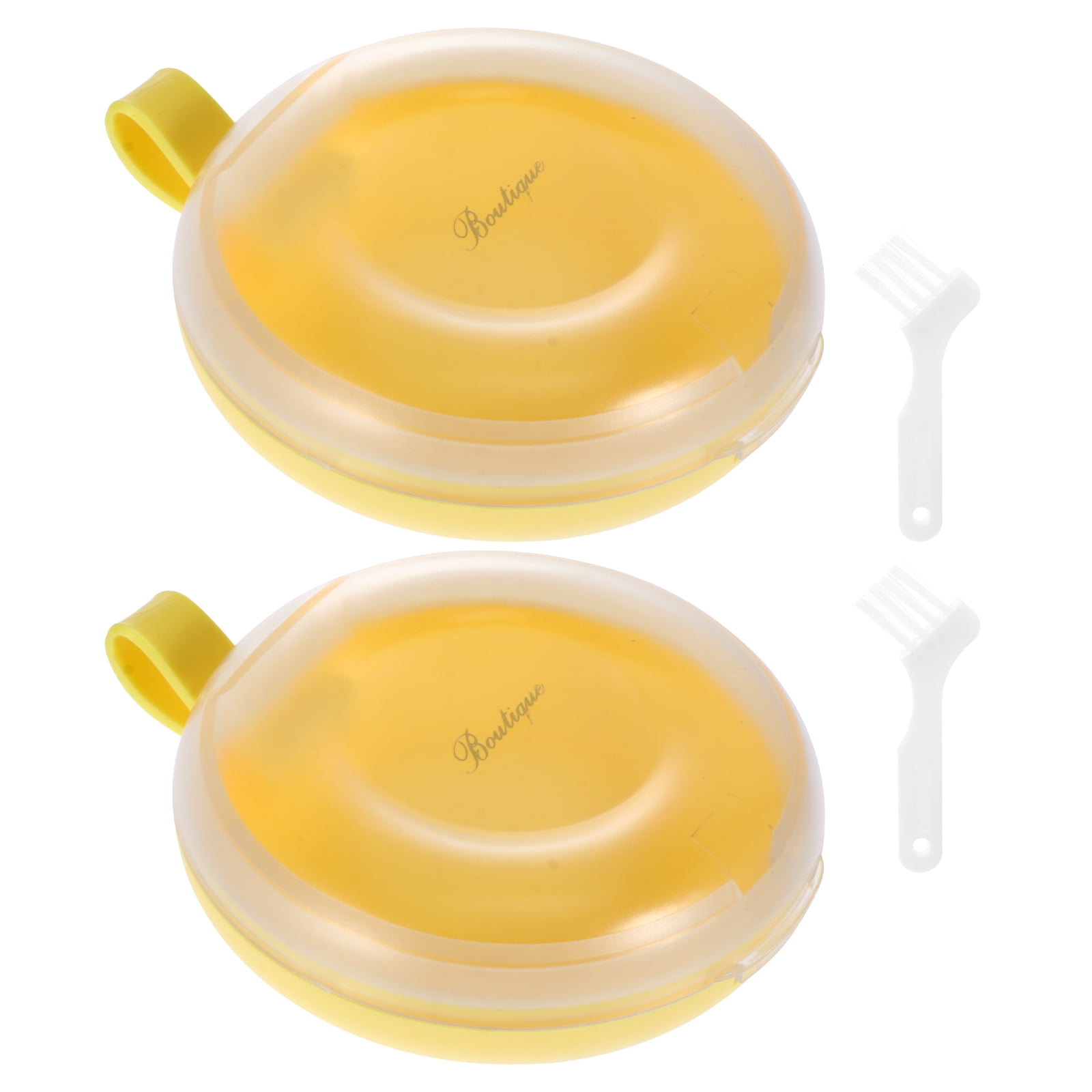 Clear Container Denture Storage Box Orthodontic Mouthguard Case