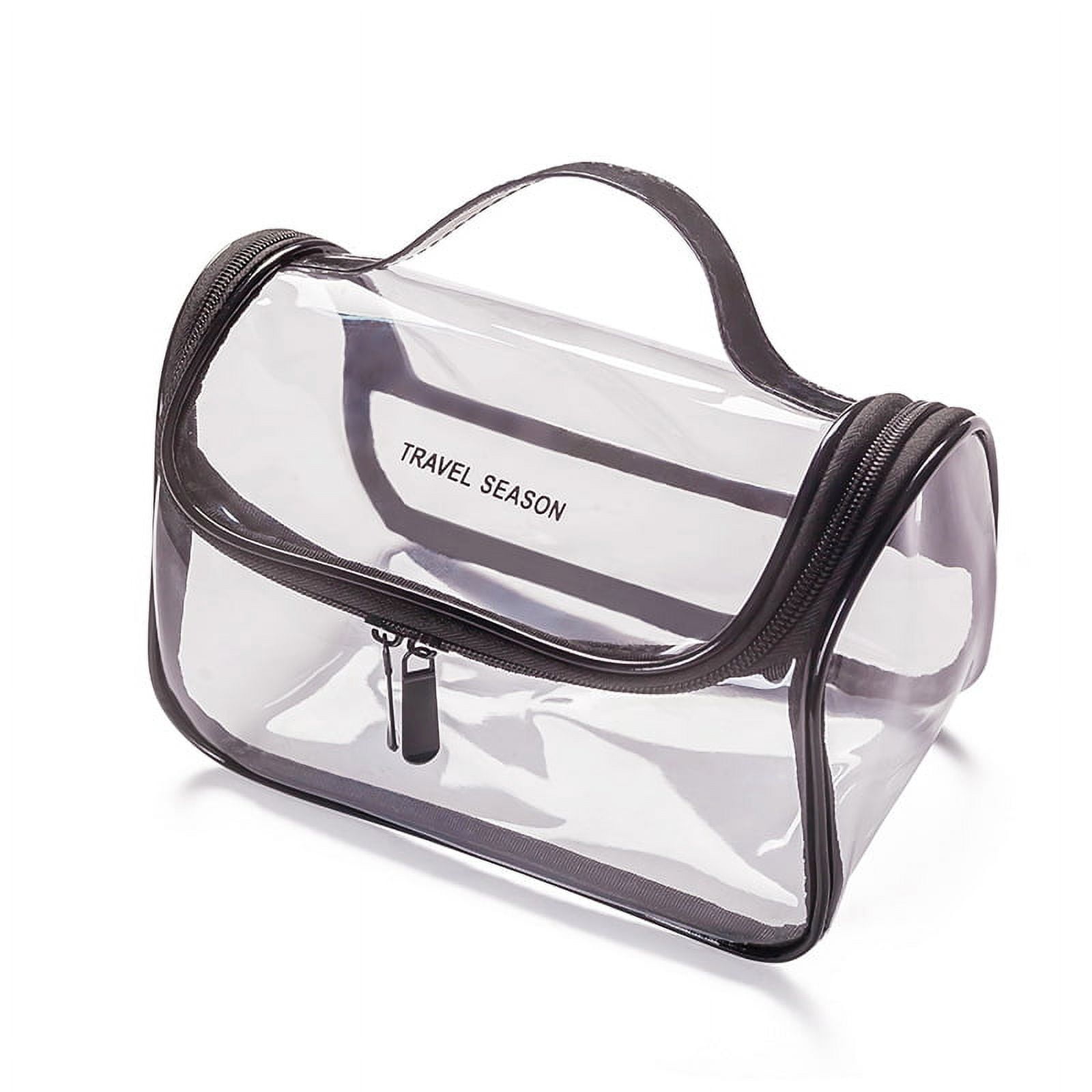Clear Cosmetics Bags Protable Transparent Makeup Cosmetic Bag