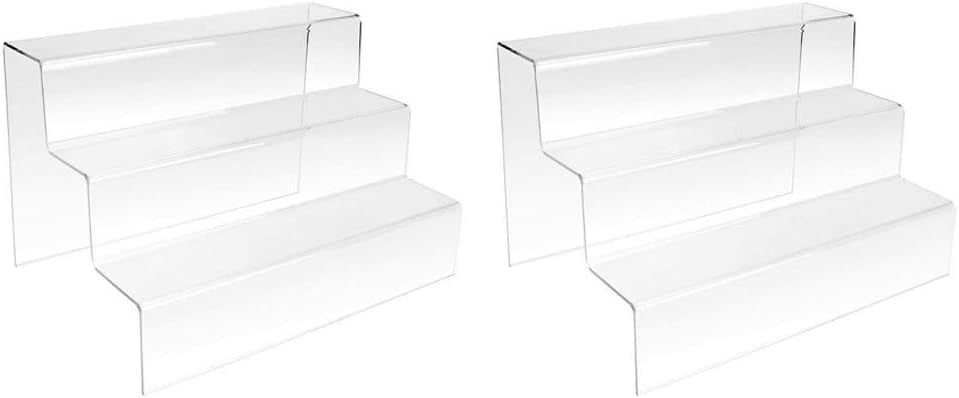 Clear Countertop Riser Display For Retail Stores, Transparent Acrylic ...