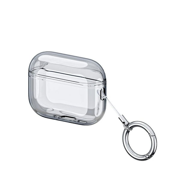 Clear Cover Case for AirPods Pro 3, Transparent Protective Cover Skin with Buckle, Headphone Accessories