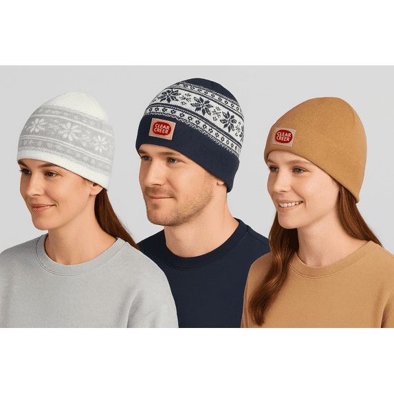 Clear Creek Women’s Winter Beanie 2-Pack – Aloe Vera Infused, Random Colors