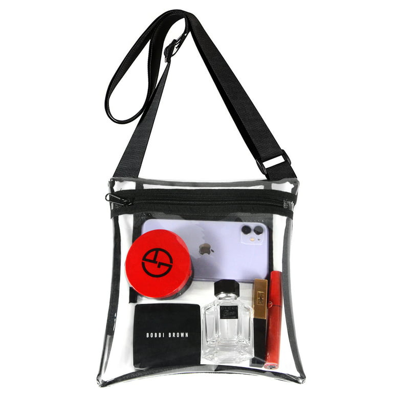 This clear crossbody bag is stadium and concert approved - TODAY