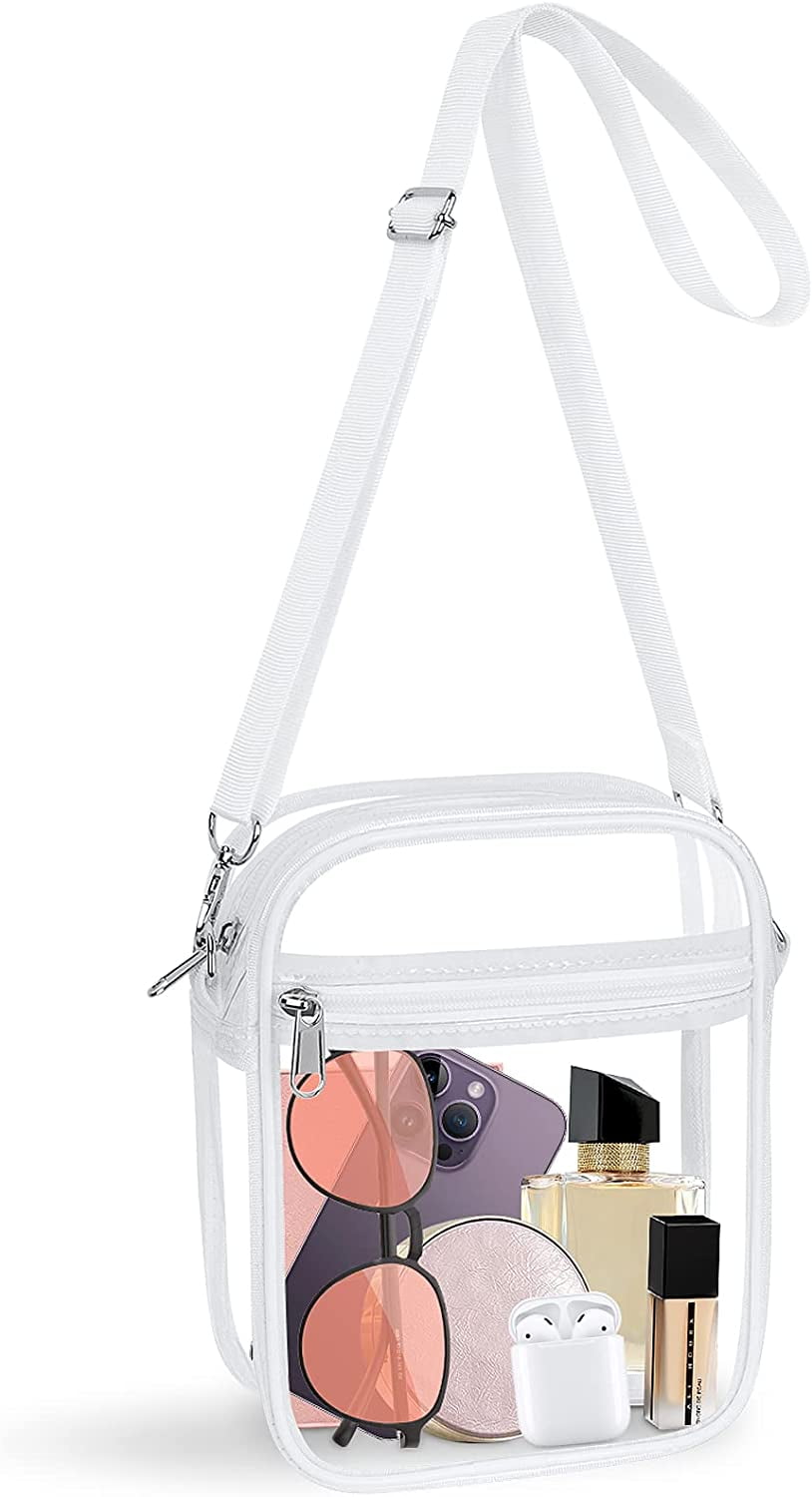 Clear Crossbody Purse Bag - Stadium Approved Concerts Bag Bucket Clear Bag main image 1