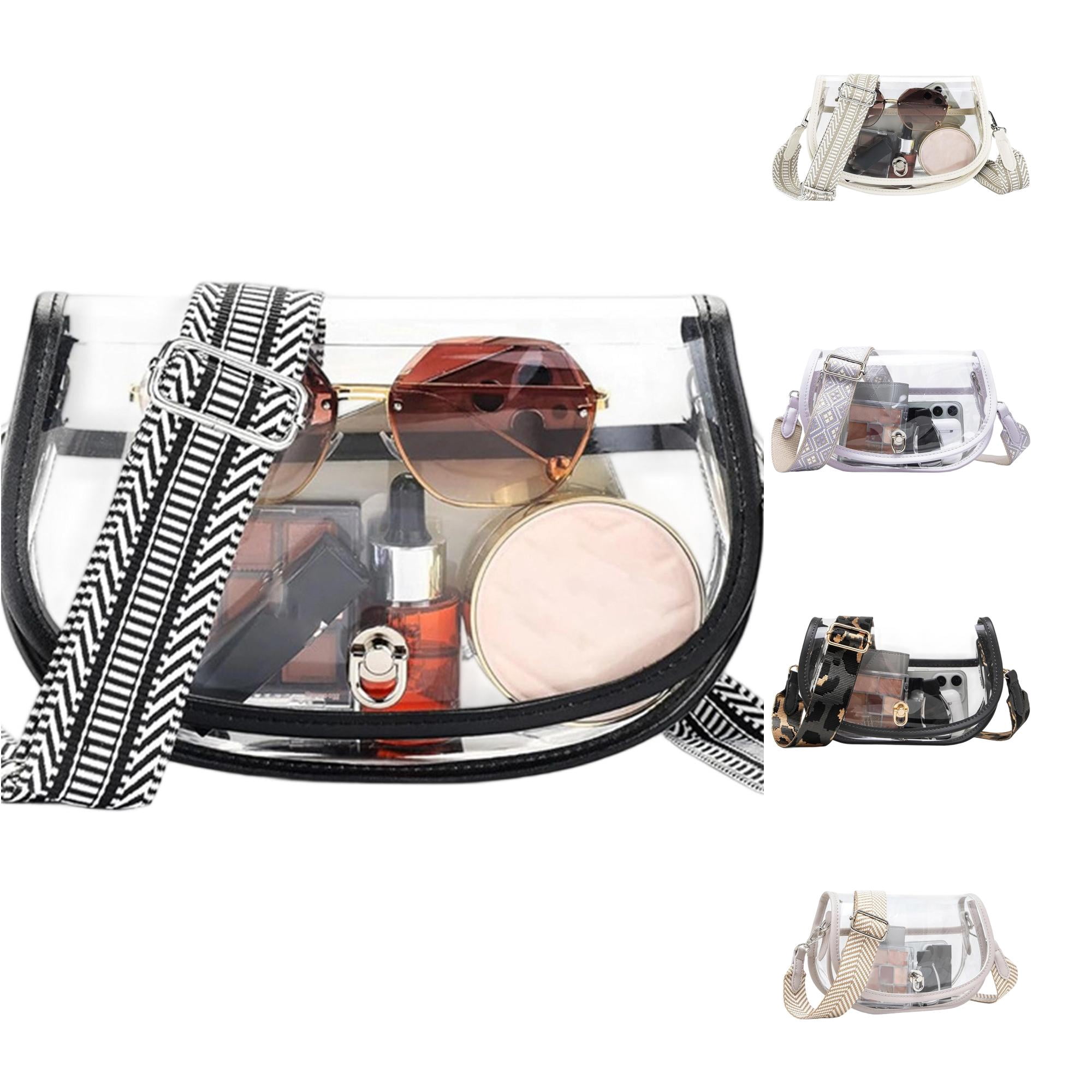 Clear Crossbody Bag Stadium Approved For Women，clear Bags For Stadium ...