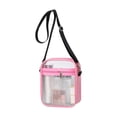 thumbnail image 1 of Clear Crossbody Bag Transparent PVC Small Square Shoulder Purse with Adjustable Strap for Stadium Approved Events Concerts Festivals Travel and Daily Storage Organizer, 1 of 5