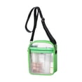 thumbnail image 1 of Clear Crossbody Bag Transparent PVC Small Square Shoulder Purse with Adjustable Strap for Stadium Approved Events Concerts Festivals Travel and Daily Storage Organizer, 1 of 5