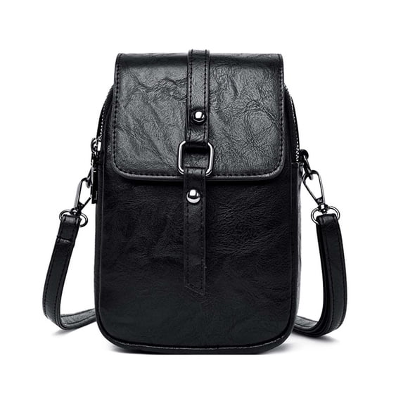 Clear Crossbody Bag with Adjustable Strap and Retro Sunflower Decoration 19x13cm Mini Crossbody Bag for Women