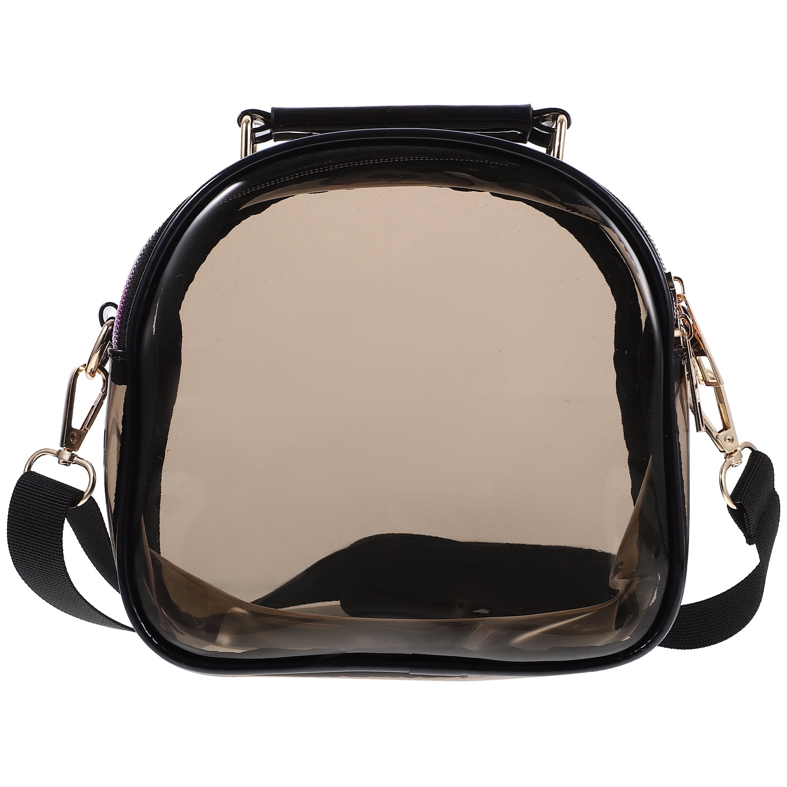 Clear Crossbody Messenger Shoulder Bag Transparent Purse Messenger Bag