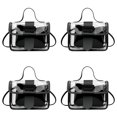 thumbnail image 1 of Clear Crossbody Purse Bag Clear Bag Stadium Approved Inner Pocket For Concerts Festivals Sports Events, 1 of 4