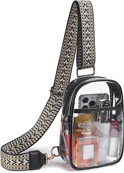 Stadium Bag Clear Festival Crossbody Bag Clear Bag Crossbody Purse
