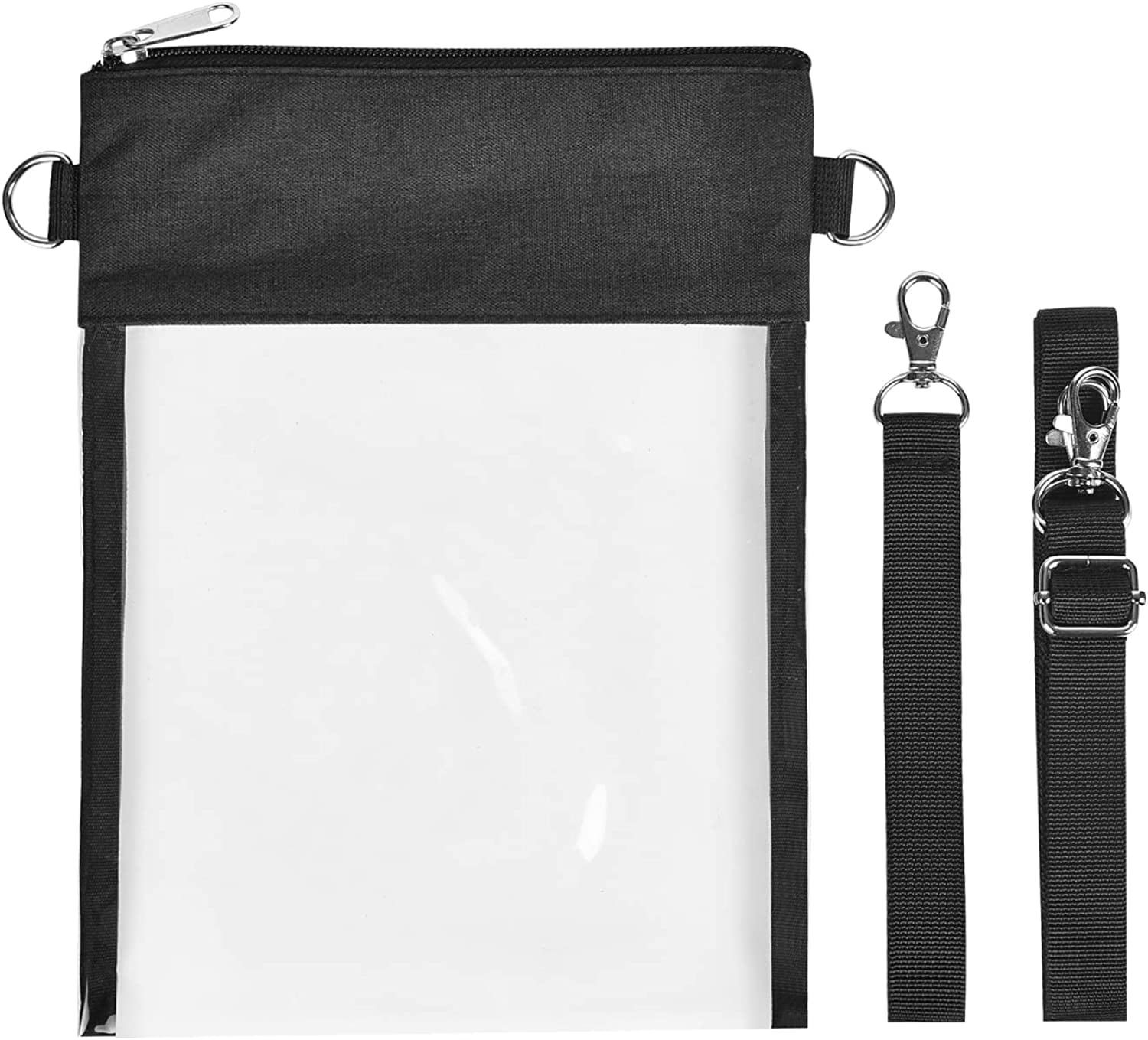 Clear Crossbody Purse Bag Stadium Approved,Clear Bag with Adjustable