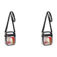 Clear Crossbody Purse Bag Clear Bag Stadium Approved Inner Pocket For