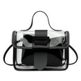 thumbnail image 1 of Clear Crossbody Purse Bag - Stadium Approved Transparent Cosmetic Bag with Inner Pocket for Concerts Festivals and Sports Events, 1 of 4