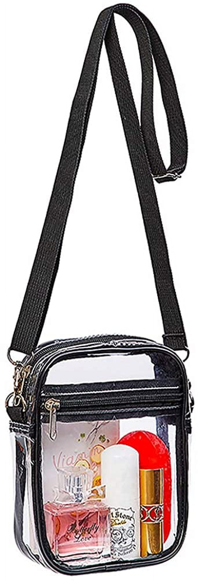 Clear Crossbody Bag Stadium Approved - Adjustable Strap Purse For Concerts, Sports Events & Daily Use - View #11