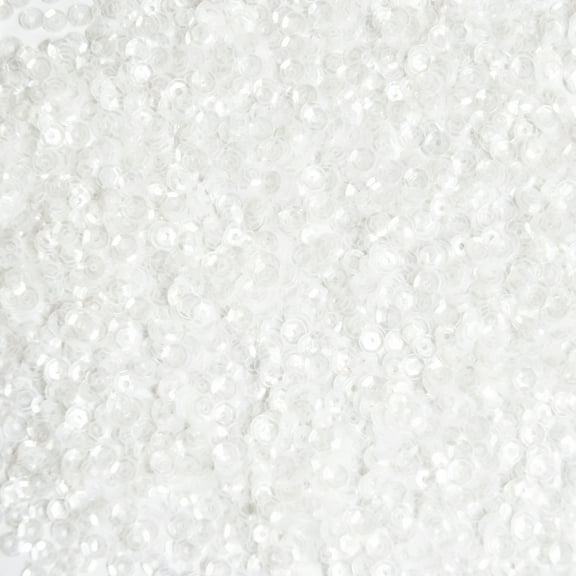 Clear Crystal Cup Sequins 4mm Luster Shine Made in USA