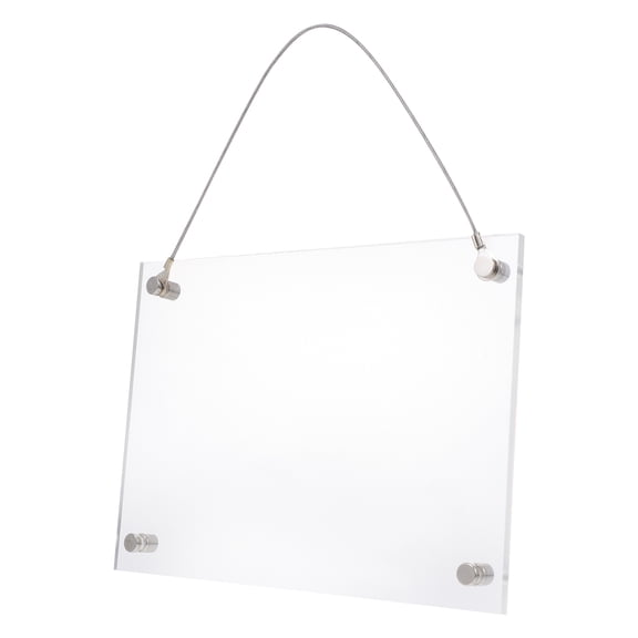 Clear Acrylic Photo Frame Holder Wall Mount Picture Display Stand Collage Frame for Home Decor and Office