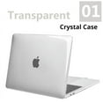 thumbnail image 1 of Clear Crystal Protective Case for MacBook Pro 16 A2141 16.2 A2485 15.4 A1286 Cover for Macbook Pro Air 13.3 A2337 Retina 11 12 (Crystal Transparent,Model A1708), 1 of 7