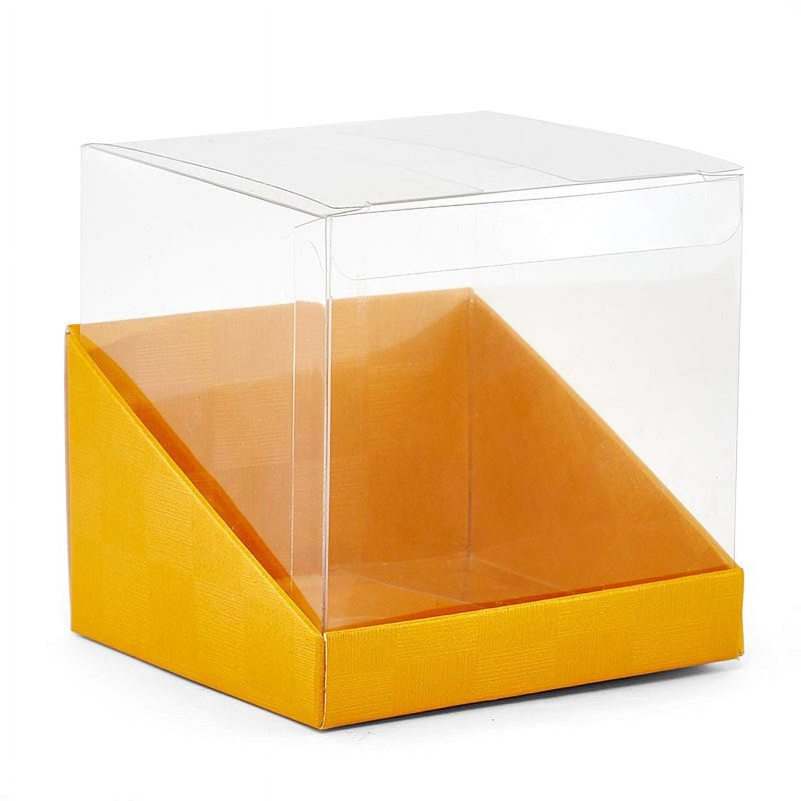 Clear Cube Boxes Favor Boxes Clear Favor Boxes | Quantity: 25 | Width ...