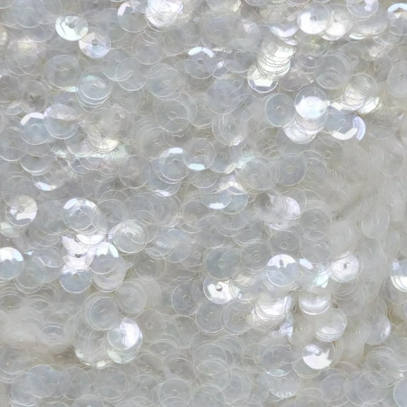 Clear Cup Sequins 5mm Crystal Rainbow Iris Iridescent Made in USA