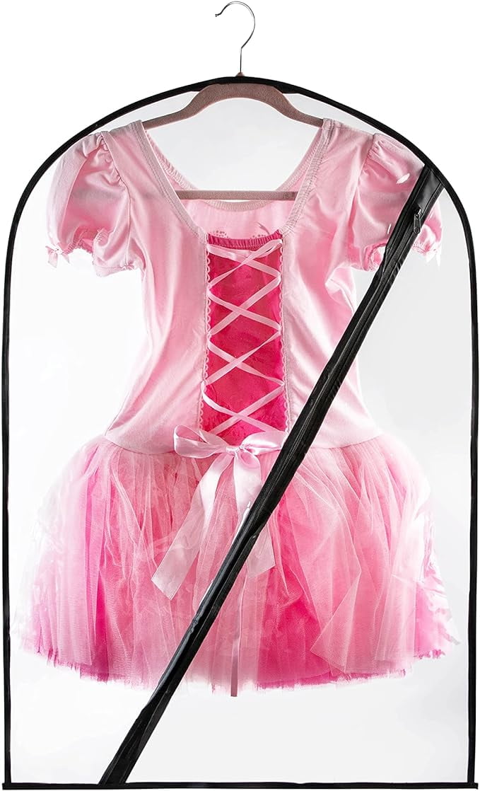 Clear Dance Garment Bags for Dancers Transparent