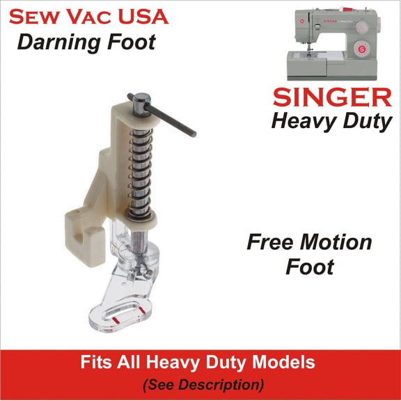 Clear Darning & Embroidery For SINGER Heavy Duty Model 4111