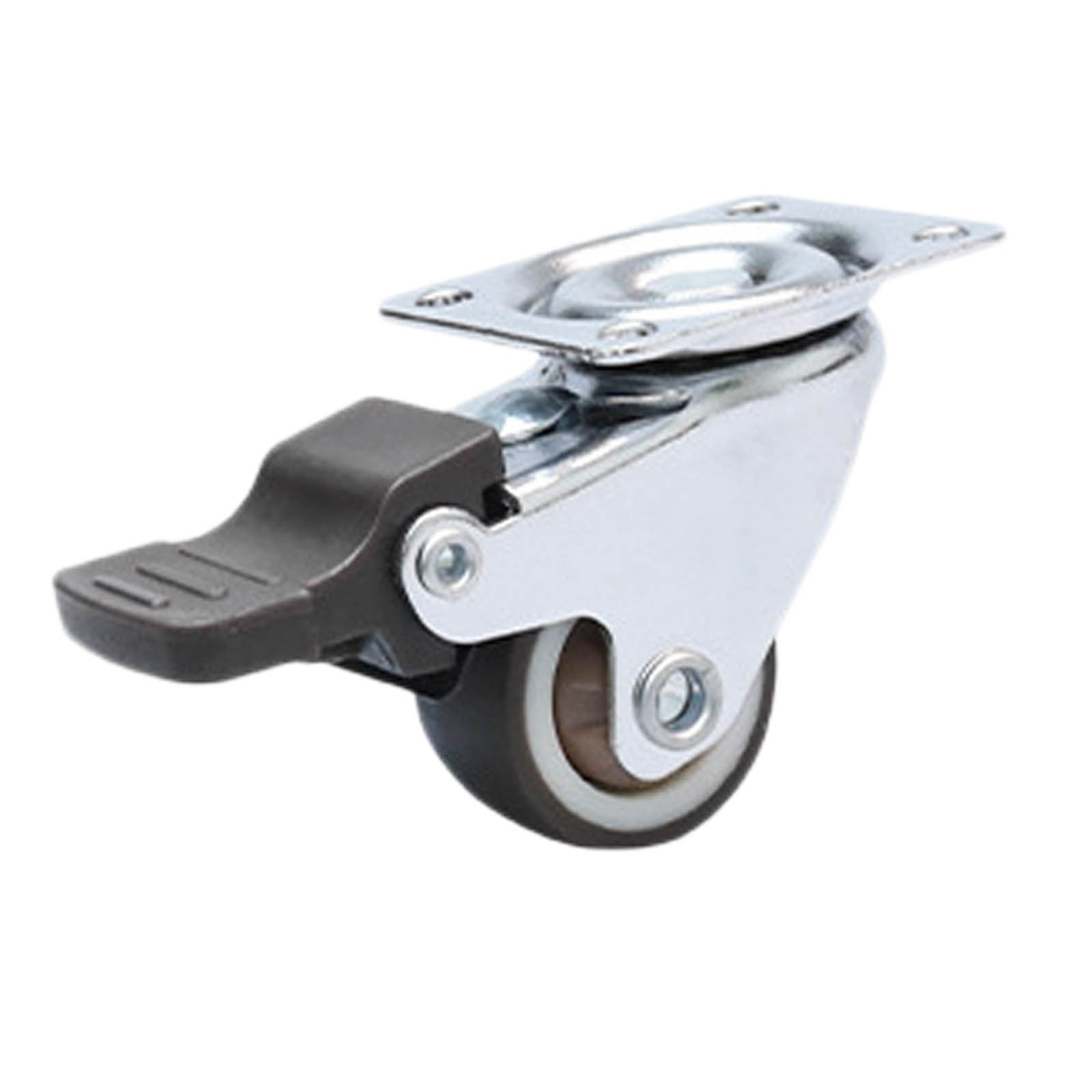 Clear Desk Floor Mat for Thick Carpet Furniture Casters Small 25mm With