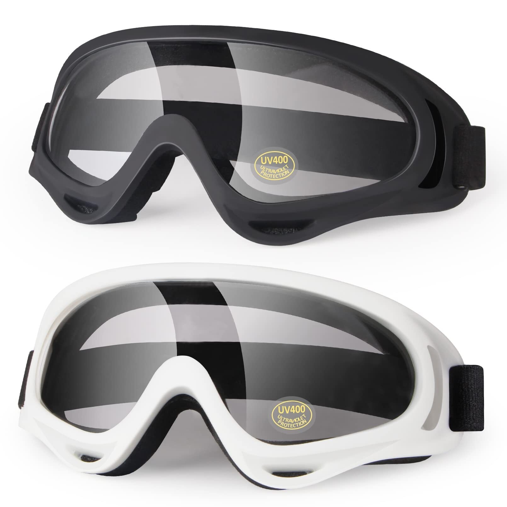 Clear Dirt Bike ATV Goggles Motorcycle Goggles Bike Riding Goggles UTV Off road Goggles Skiing