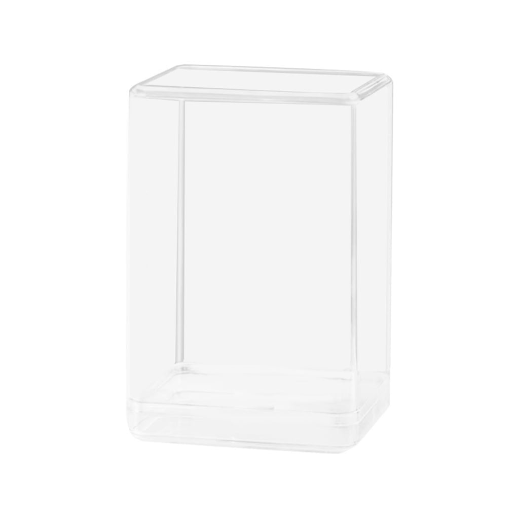 Clear Display Box Shopping Mall Countertop Small Model Storage Show for