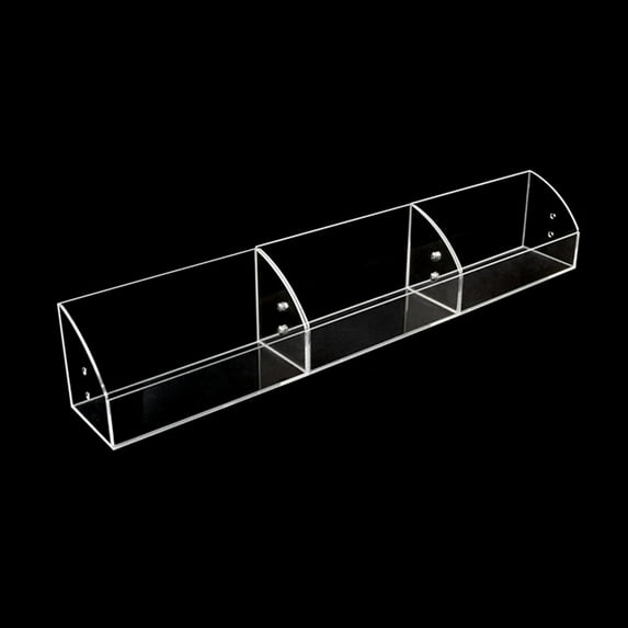 Clear Display Risers Stand 1 2 3 Tiers Acrylic Display Shelf with Divider Cupcakes Dessert Stand Figures Organizers Rack