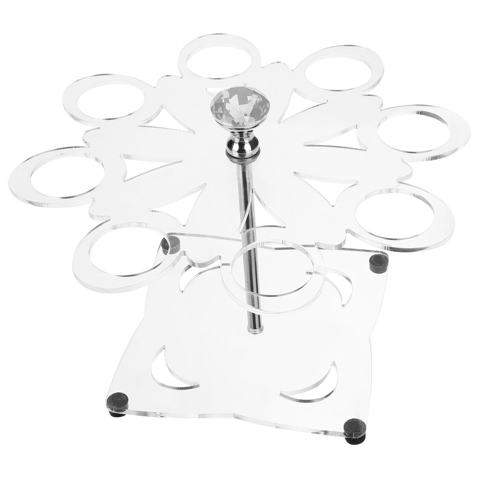 Clear Display Stand Ice Cream Cone Display Rack Cone Holder Ice Cream