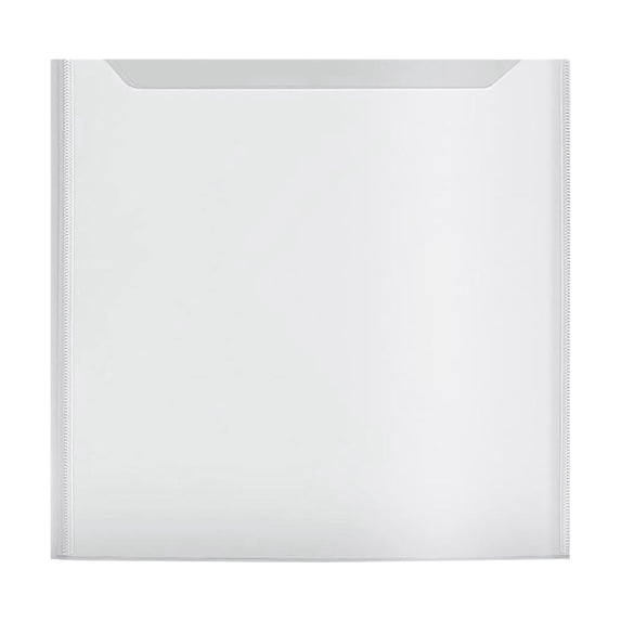 Clear Document Folders, Plastic File Folders, Document Holders, Storage Pouches, File Envelopes for Classroom, Home Work Office Organization, Style A, 12.6x13 Inch