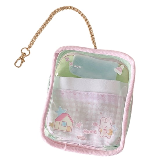 lanema Decorative Storage Container for Plush Dolls Featuring Cartoon Designs and Scratch Resistant Clear Materials