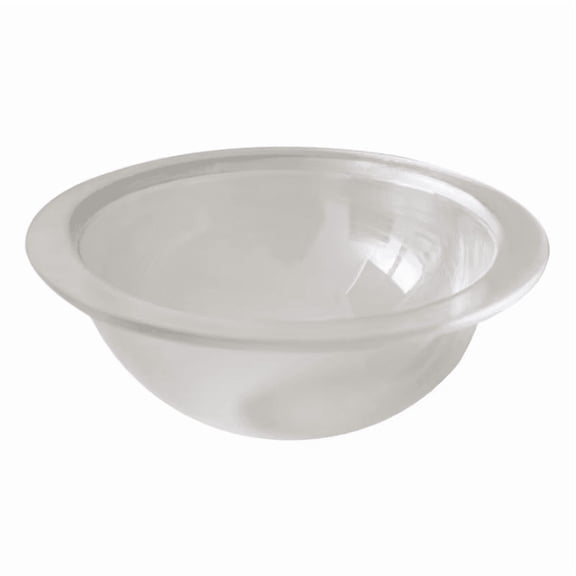 Clear Dome Camera Cover Replacement with Edges No Holes for Acrylic Indoor / Outdoor CCTV Security Camera Housing