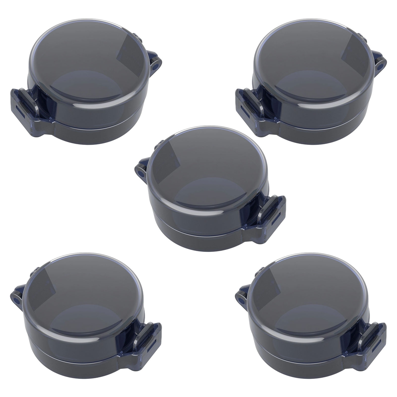 Clear Door Lock Guard 5pcs Baby Proof Safety Lid Secures Deadbolts ...