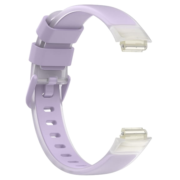 Clear Double Color Jelly Silicone Replacement Band Skin Friendly Quick Release Design Straps for Watch Inspire 3