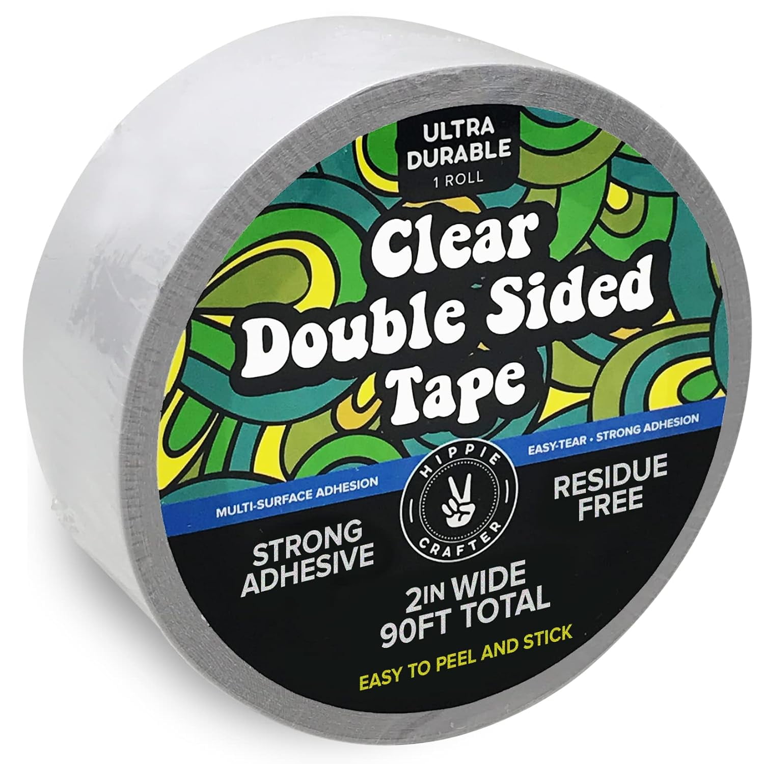 Clear waterproof store double sided tape