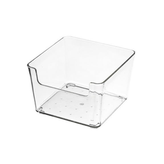 Clear Drawer Organiser Tray Bathroom and Vanity Organiser Tray Drawers Storage Bins for Makeup Kitchen Utensils Jewelry