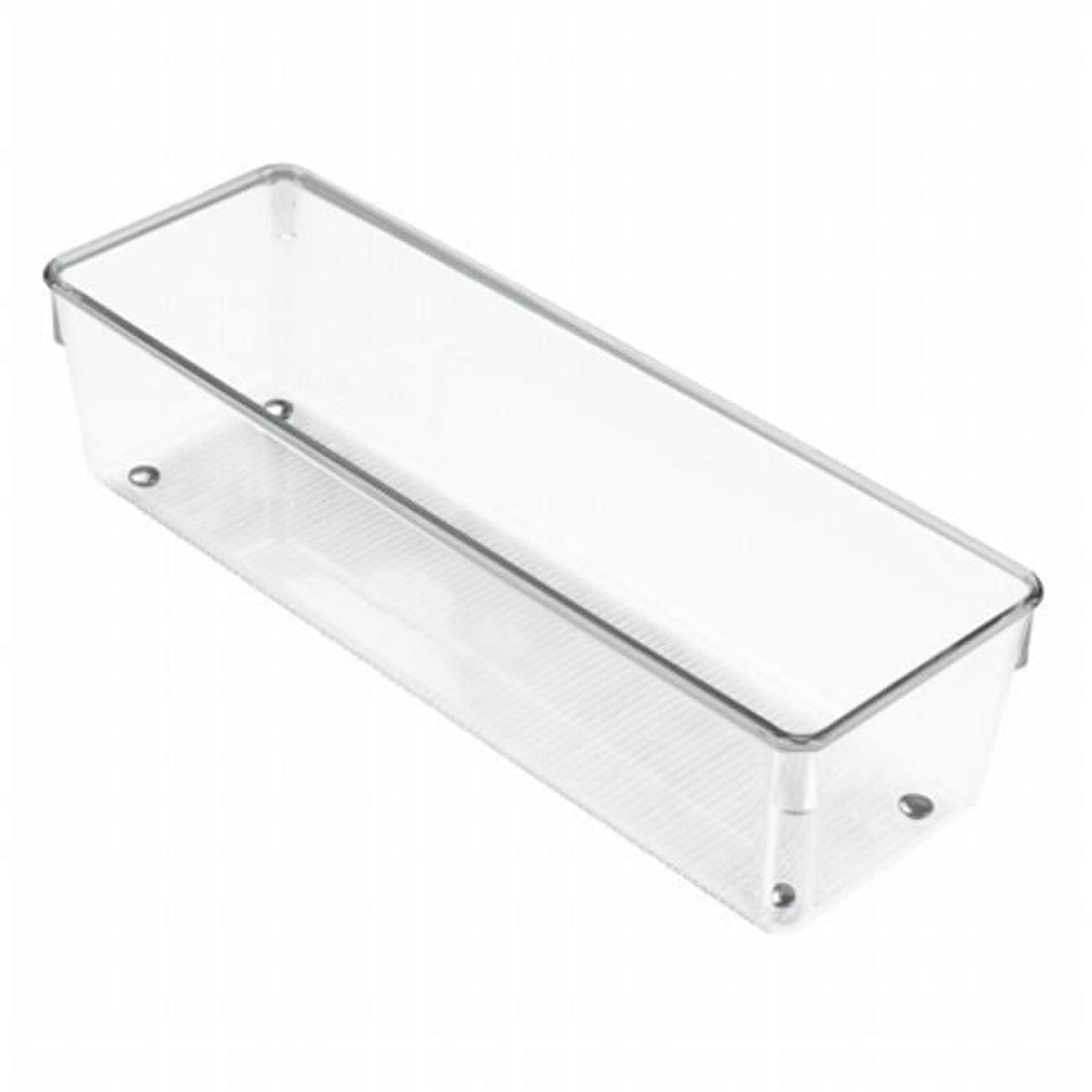 Clear Drawer Organizer, 4 x 12 x 3 in.