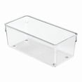 thumbnail image 1 of Clear Drawer Organizer, 4 x 8 x 3 in., 1 of 1