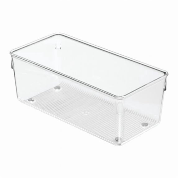 Clear Drawer Organizer, 4 x 8 x 3 in.