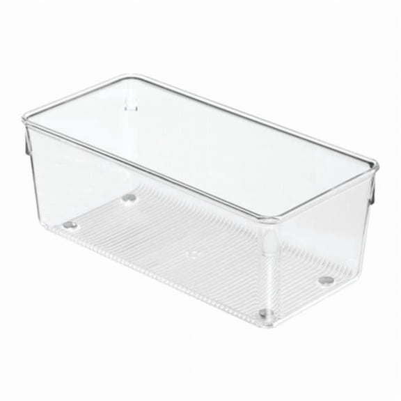 Clear Drawer Organizer, 4 x 8 x 3 in.