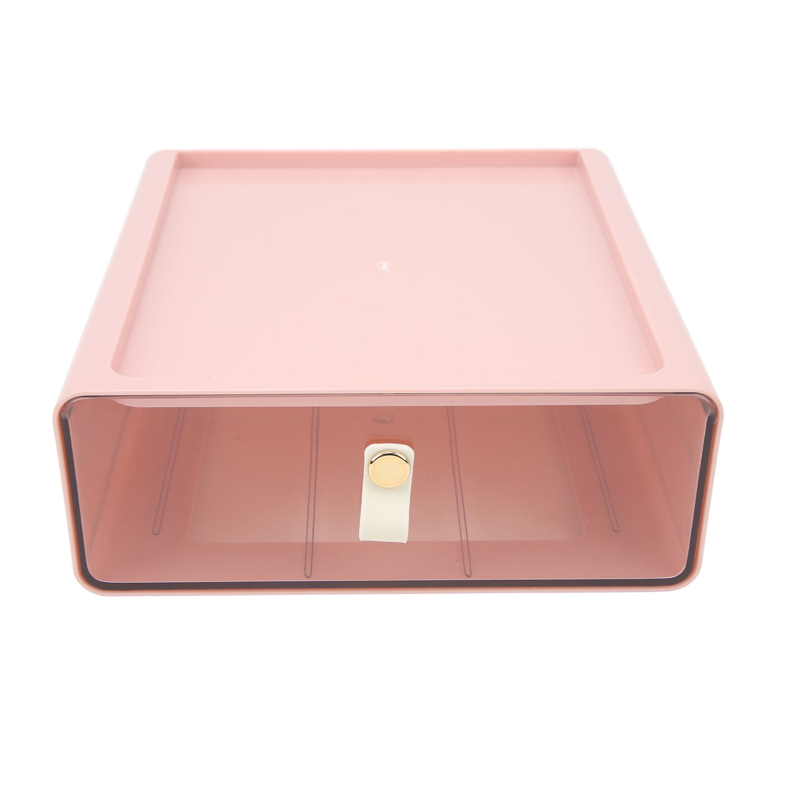 Clear Drawer Storage Box Large Capacity Desktop Drawer Storage