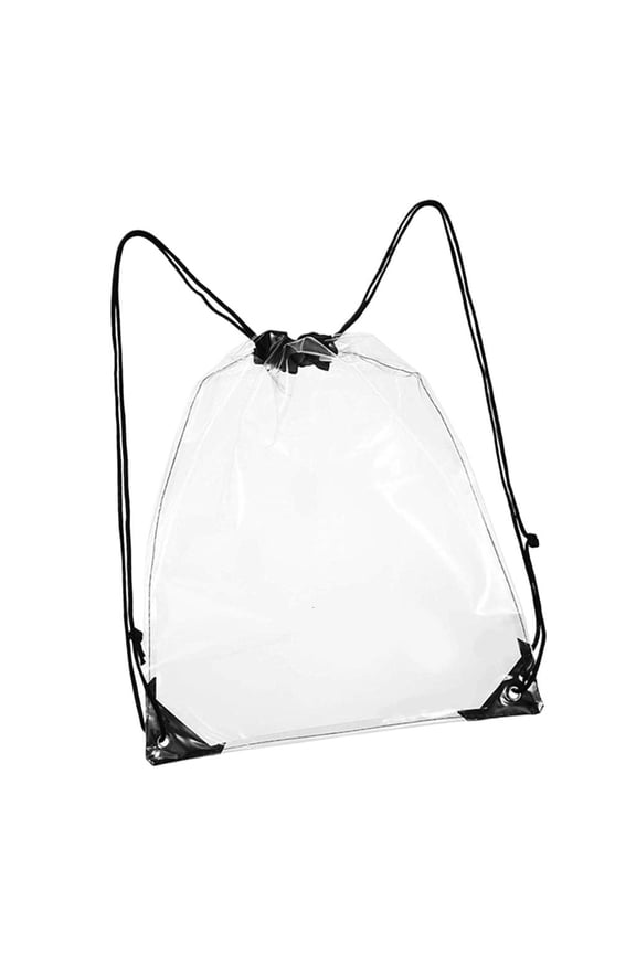 Clear Drawstring Bag for Women Men,Drawstring Backpack for Concert Festival