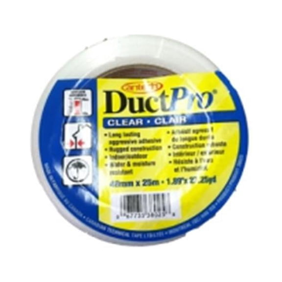 Clear DuctPro Tape 48mm