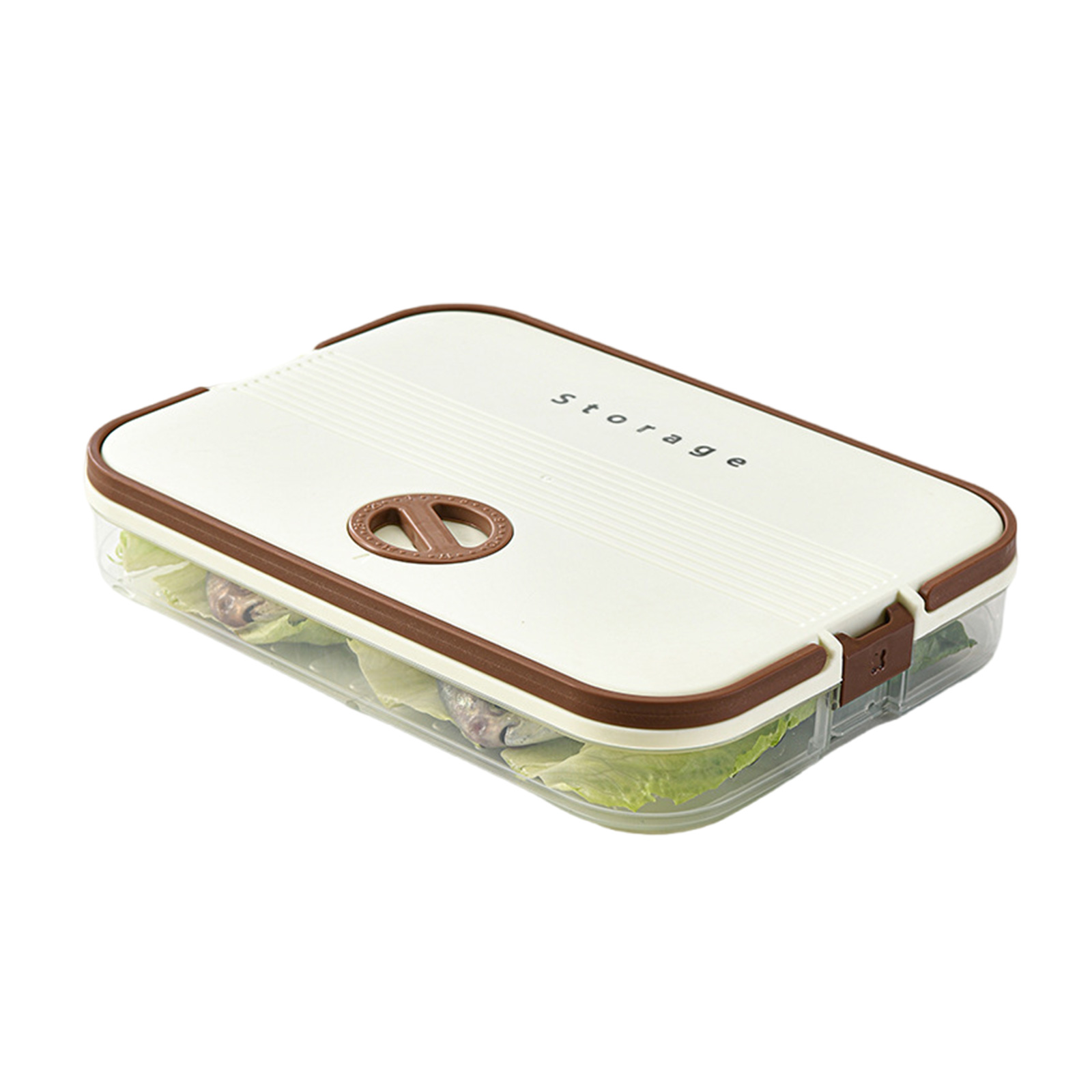 Clear Dumpling Storage Container With Manual Date Timer Stackable ...