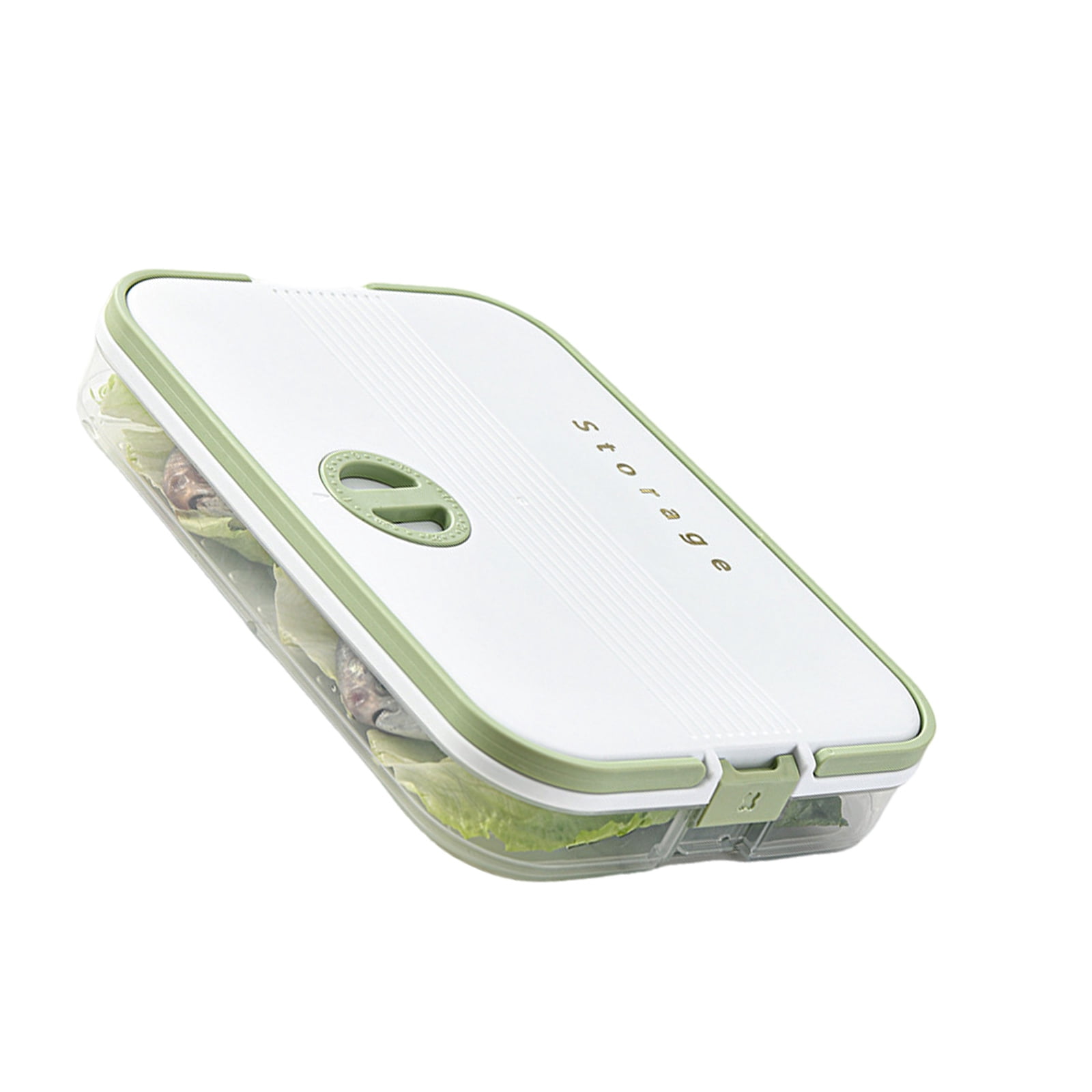 Clear Dumpling and Wonton Storage Box Stackable Freezer Container With ...