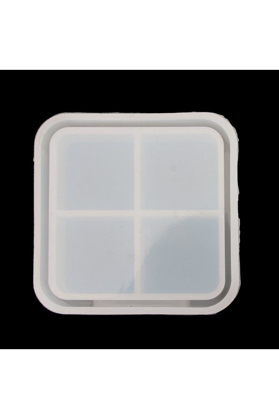 Clear Dynamic Liquid Square Bag Silicone Mold Resin Casting Craft