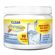 Clear DysphagiAide Thickener, 90 Serving 4.44 oz Jar, Xanthan Gum Powder for all IDDSI Thickness Levels